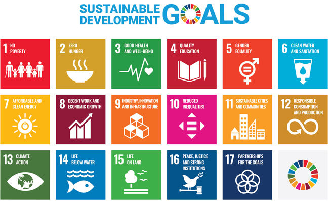 Poster, UN sustainable development goals